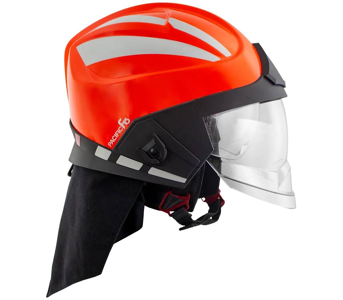 Model F15 Pacific Helmet from Lakeland Industries - Highlighting the Face Shield
