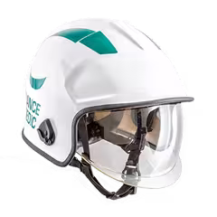 White and Green A7A Pacific Helmets, Helmet