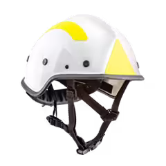 White and Yellow R7H Pacific Helmets, Helmet